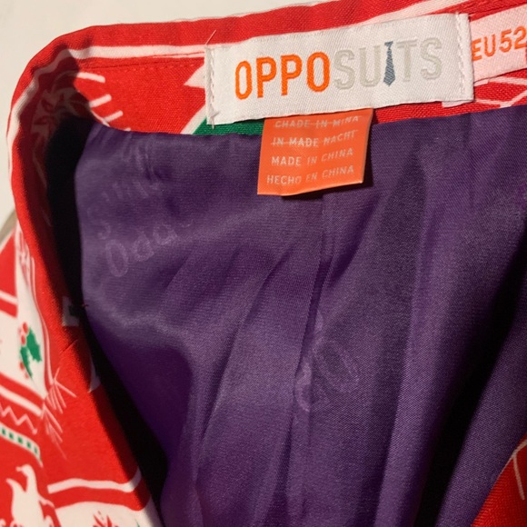 Opposuits Men’s Fun Ugly Christmas Suit 42 - Picture 9 of 10